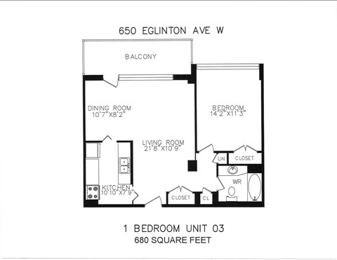 650 Eglinton Avenue West 1-3 Beds Apartment for Rent - Photo Gallery 10